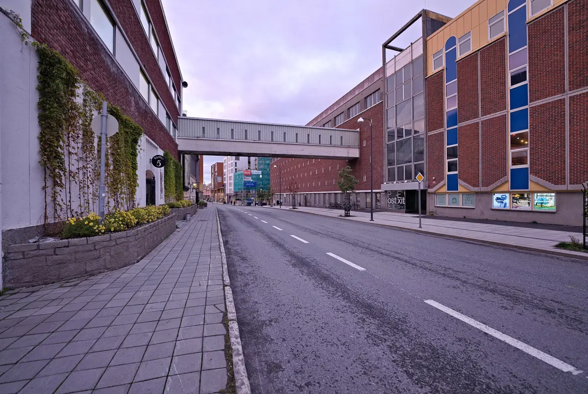 Storgata, the main street of Tromsø